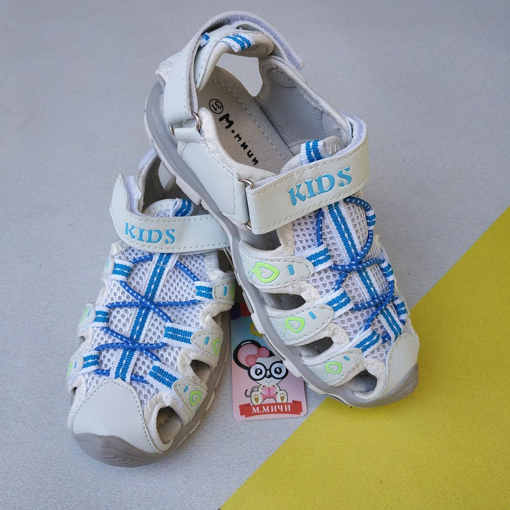 Босоножки детские на липучках 30р Киев - изображение 6