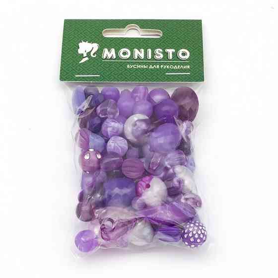 Декоративні намистинки для творчості Бомбей Dom Busin УТ100014231 в упаковці 74 шт Вінниця