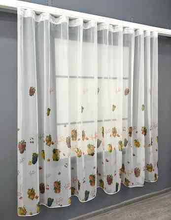 Кухонная арка VR-Textil № 1755т шифон разноцветный 300х170 см (53-0055) Киев