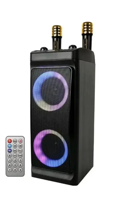Портативная Bluetooth колонка ZQS4290 с пультом ДУ, USB/TF/FM, LED подсветка, мощный звук Одесса - изображение 3