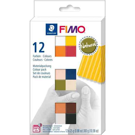 Набір пластики “Natural Colours“ 12х25г Fimo Київ
