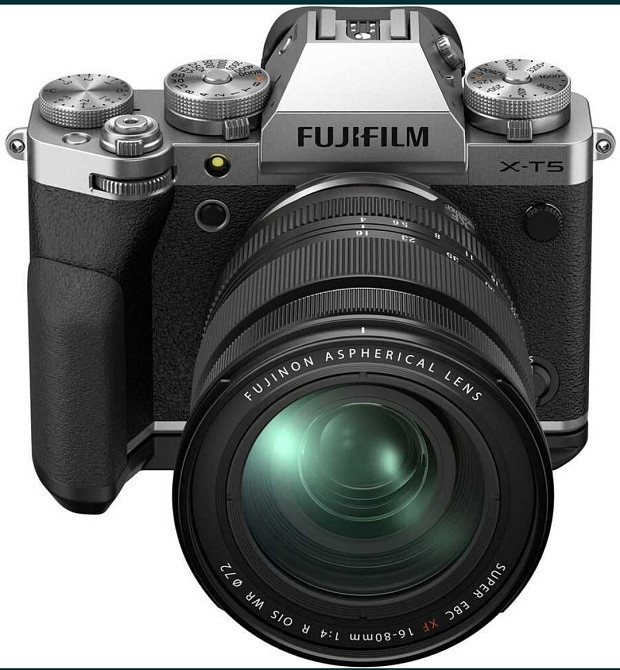 Бездзеркальный фотоаппарат: Fujifilm X-T5 Kit 16-80mm Silver (16782662) Харьков - изображение 4