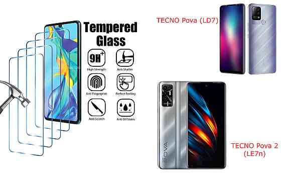Захисне скло ArmorGlass для TECNO Pova (LD7), Pova 2 (LE7n) – стійке до подряпин та ударів Київ