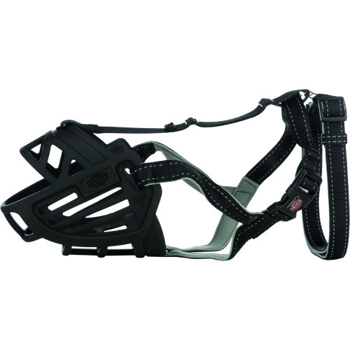 Намордник Trixie для собак гумовий XL–XXL чорний Киев - изображение 9