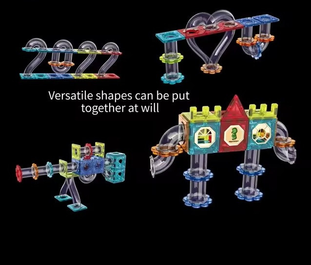 Конструктор магнітний зі світло-звуковими ефектами на 120 деталей Київ - фото 3