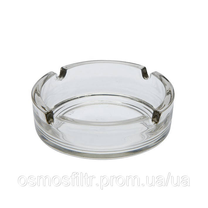 Попільничка скляна прозора O 10 см, Н 4 см Киев - изображение 1