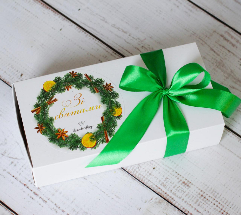 Оригінальний бюджетний подарунковий набір Царство меду №52 на Новий Рік Одеса - фото 3