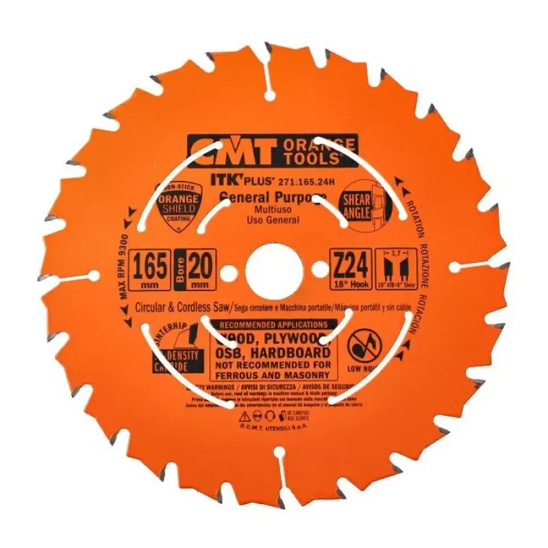 Пильный диск по дереву CMT 165x20x24z K1.7/1.0 (271.165.24H) Одесса - изображение 1