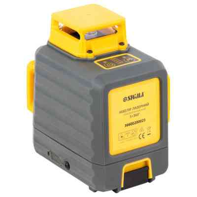 Лазерный нивелир Sigma самовыравнивающийся 3x360° (3727211) Винница