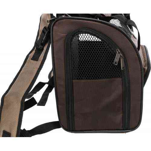 Рюкзак-переноска Trixie «Shiva» 41 x 30 x 21 см (коричнева) Вінниця