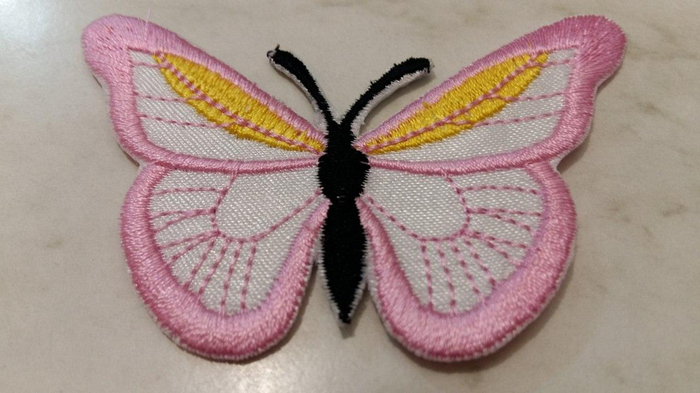 Нашивка Бабочка (розовая) Запоріжжя - фото 1