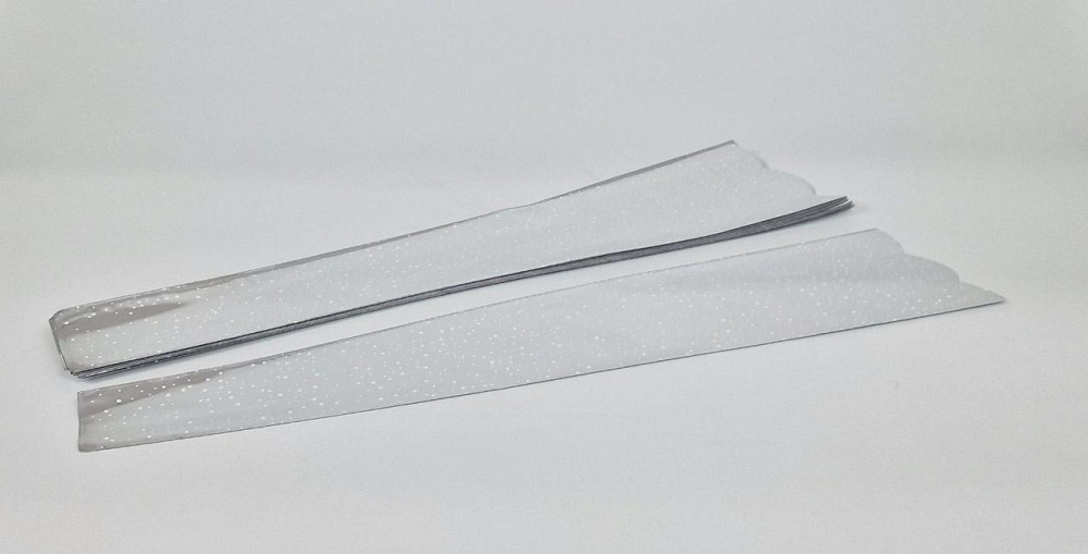 Конусне паковання під квіти h60/6низ/15верх метал (100 шт) візерунок86 (1) (100 шт.) Харків - фото 1