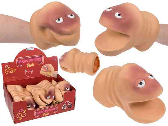 Лялька на руку у вигляді пеніса Hand Puppet Penis Sex Aura Київ