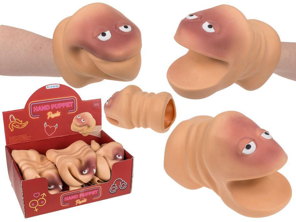 Лялька на руку у вигляді пеніса Hand Puppet Penis Sex Aura Київ - фото 1