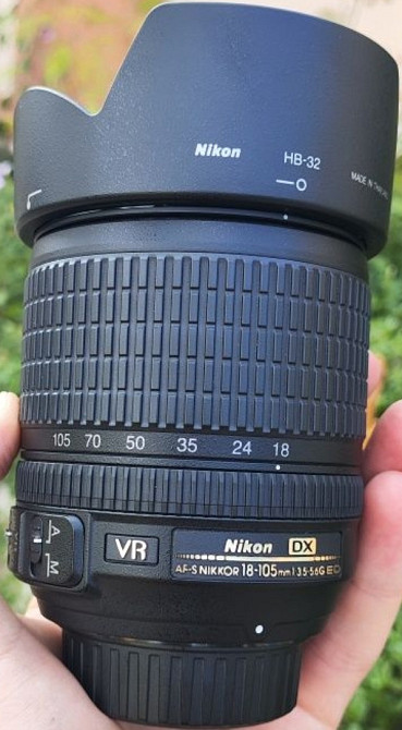 Объектив: Nikon 18-105mm. 1:3, 5-5, 6G, GX VR. Харьков - изображение 6