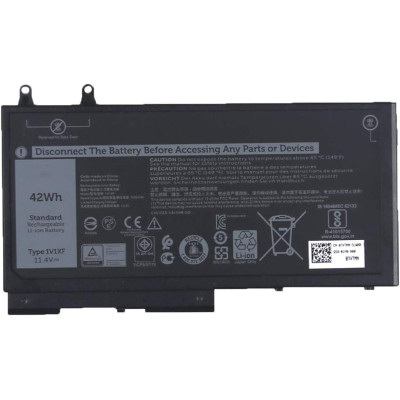 Акумулятор до ноутбука Dell Latitude 5400 1V1XF, 42Wh (3500mAh), 3cell, 11.1V, Li-ion AlSoft (A47940) Вінниця - фото 1