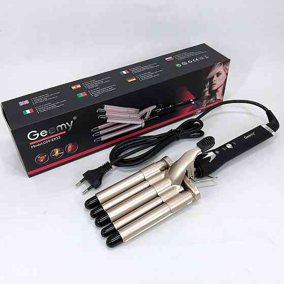 Плойка спіральна для завивки волосся, Плойка для гладкого волосся і локонів Сучасна завивки SL-20 Львів