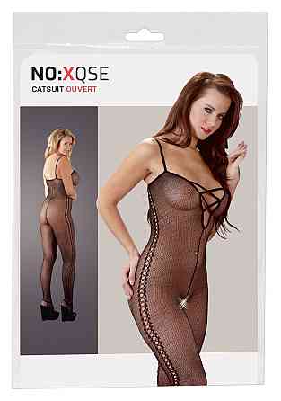 Бодістокінг - 2550059 NO:XQSE Net Catsuit Black - L/XL Sex Aura Київ