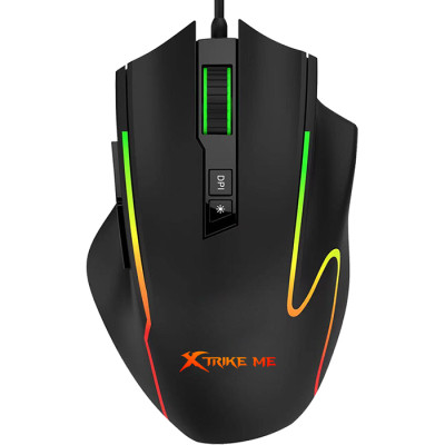 Мышка Xtrike ME GM-518 USB RGB Black (GM-518) Винница - изображение 3