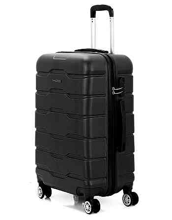 Валіза пластикова MCS V302 середня 64 см чорна Київ