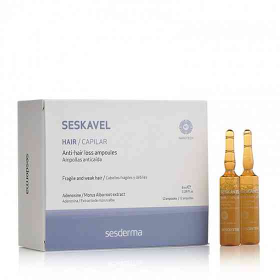 Сыворотка в ампулах против выпадения волос SeSDerma Seskavel Anti-Hair Loss 12х8 мл Днепр