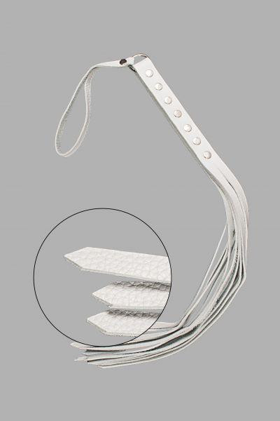Флогер S&M Fancy Leather Floger, White Sex Aura Киев - изображение 3