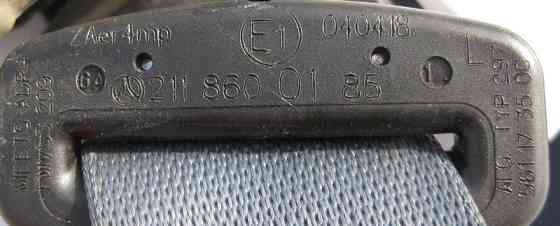 Mercedes-Benz  A2118600185 5C66 Ремінь безпеки передній лівий синій E-Class W211 Одеса