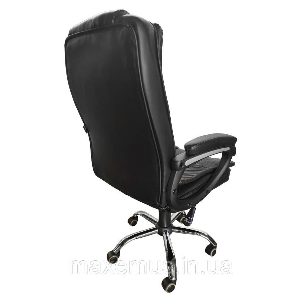 Кресло офисное Bonro B6-1 2 черное на колесах компьютерное операторское кресло экокожа для дома и офиса Мостиска - изображение 13