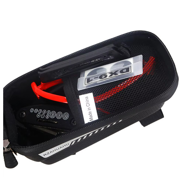 Велосипедная сумка на раму для смартфона B-Soul, черная Бровары - изображение 7