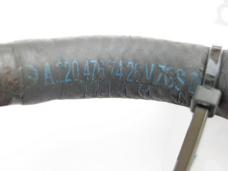 Mercedes-Benz  A2204767426 Паливний шланг від перепускного клапана двигуна OM628 V8 4.0 cdi S-Class W220 Одеса - фото 2