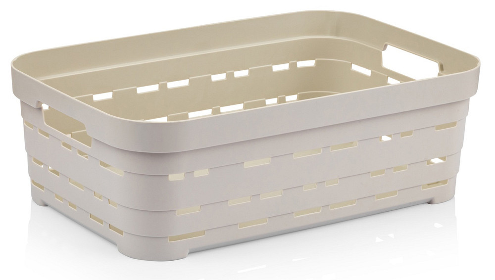 Корзина Idea Home 00615 Pyramid Bej 8.2 л (00615 Bej) (7180078) Киев - изображение 1