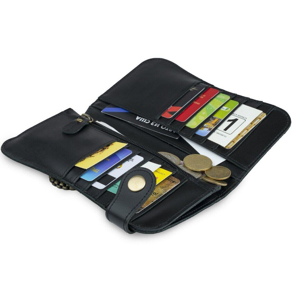 Клатч унисекс Vintage 20044 Черный Киев - изображение 2