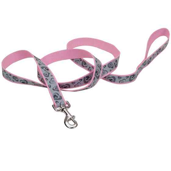 Coastal Lazer Brite Reflective Leash КОСТАЛ ЛАЗЕР БРАЙТ светоотражающий поводок для собак, 1.6смХ1.2м Киев