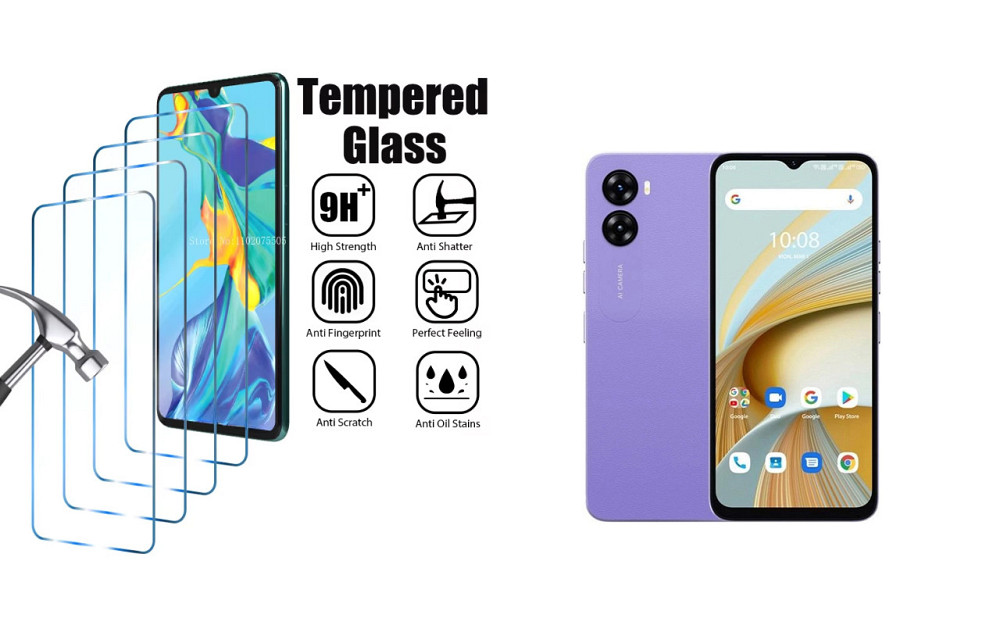 Защитное стекло ArmorGlass для UMIDIGI G5, G5C, G5S, G5 Mecha – устойчивое к царапинам и ударам Киев - изображение 1