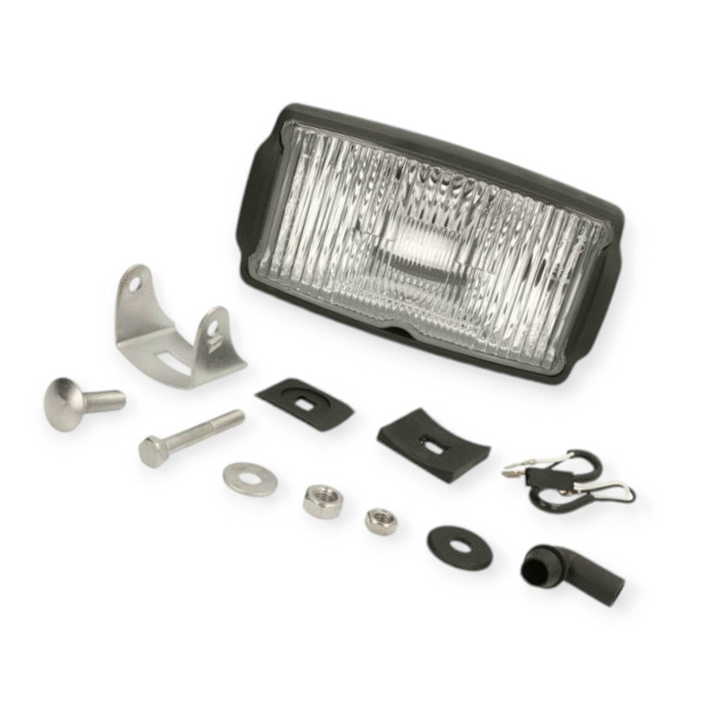 Фара прямокутна 220х123мм H3 12-24В біла протитуманна Мукачево - фото 1