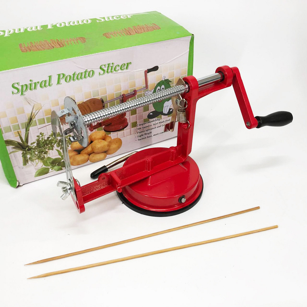 Машинка для різання картоплі спіраллю SPIRAL POTATO SLICER UJ-77 Івано-Франківськ - фото 6