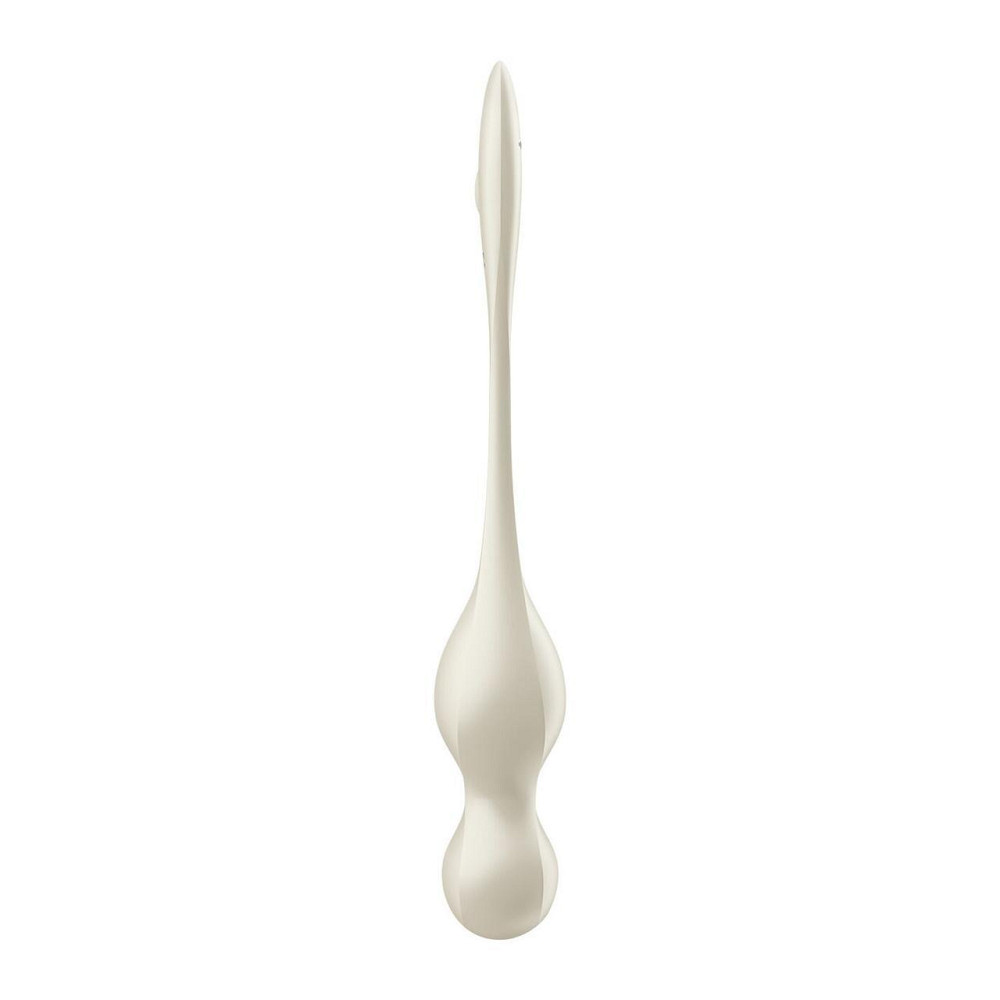 Вагинальные смарт-шарики с вибрацией Satisfyer Love Birds 1 Connect App White, 78 г Sex Aura Киев - изображение 2