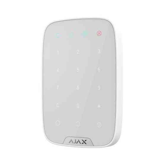 Бездротова сенсорна клавіатура Ajax Keypad white Київ