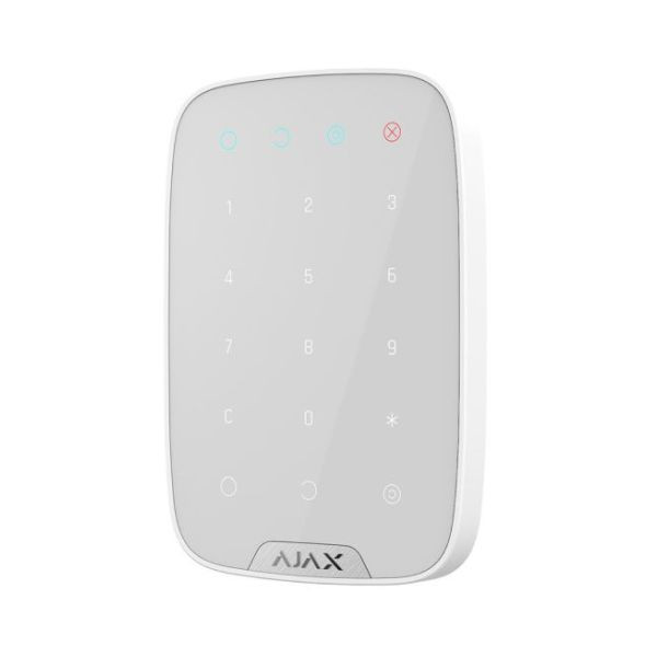 Бездротова сенсорна клавіатура Ajax Keypad white Київ - фото 3