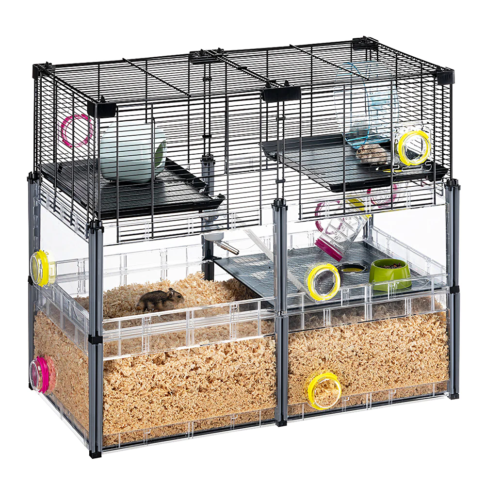 Клетка для хомяков и мышей с аксессуарами Ferplast Multipla Hamster Crystal (Ферпласт Мультипла Хамстер) Запорожье - изображение 1