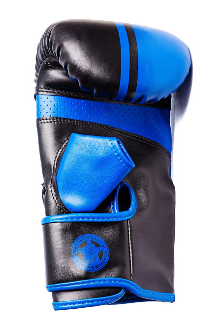 Снарядні рукавиці PowerPlay 3025 Чорно-Сині M Каменское - изображение 4