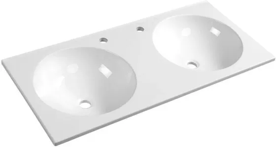 Раковина  Sapho JUNO 100x15x47cm biała (JU100) Київ