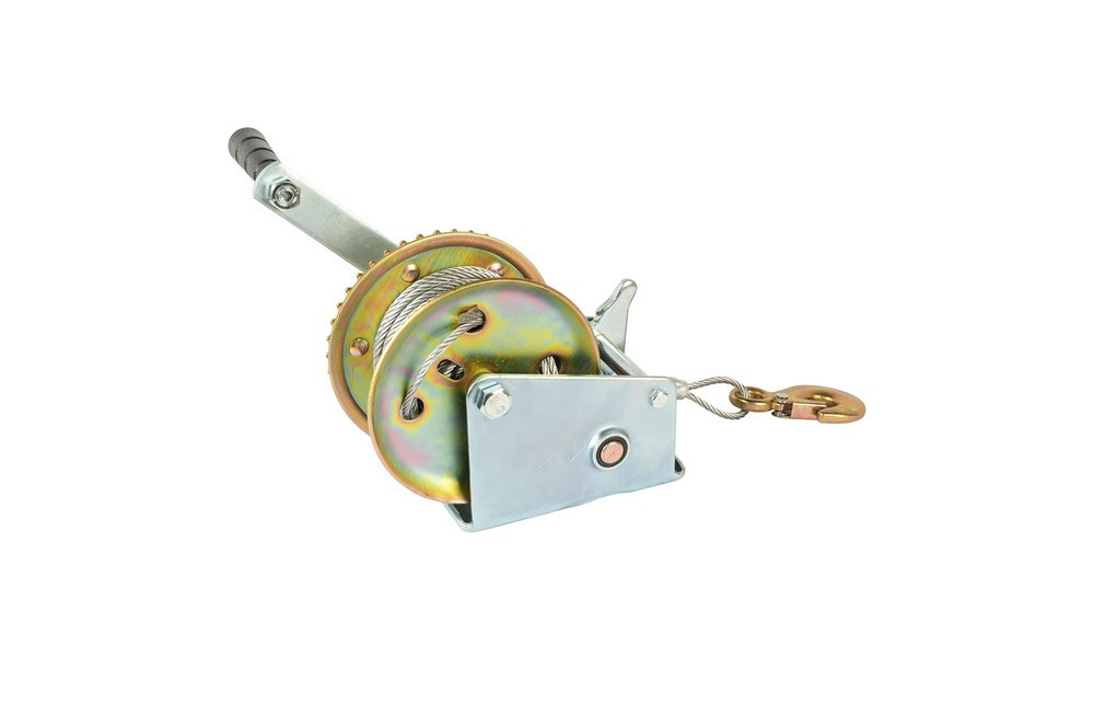 MASTERTOOL Лебідка барабанна MASTERTOOL 454 кг трос 10 м 86-8145 Коломия - фото 6