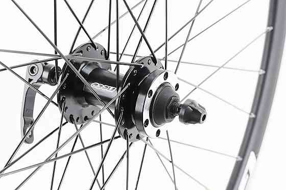 Колесо 29" переднє Disk-brake, обід "крапля" та втулка 14Gx36H алюмінієві NECO MS37F, кріпл. ексцентрик, "GRAVITY" Бершадь