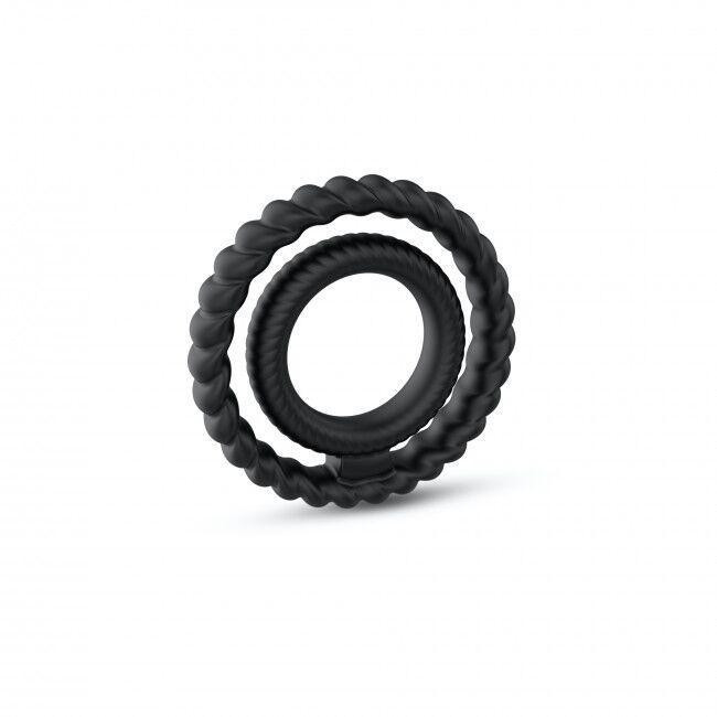 Ерекційне кільце подвійне Dorcel DUAL RING Sex Aura Київ - фото 1