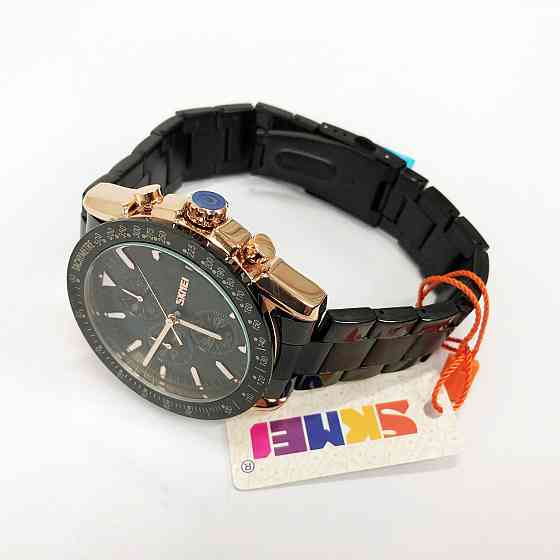 Наручний чоловічий годинник SKMEI 9253RGBK, Солідний чоловічий годинник, Супер OJ-514 годинник чоловічий Київ