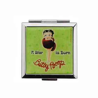 Дзеркало кишенькове "Betty Boop", зелене Рівне
