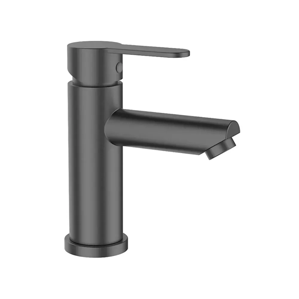 Змішувач для умивальника WEZER EKO1A-09-GUNGREY графіт Київ - фото 1