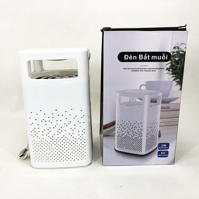 Лампа от комаров USB Bug Zapper Fly. Цвет: белый BO-78 Львов - изображение 2