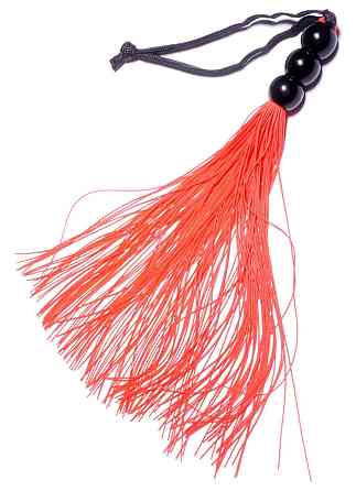 Силиконовый флогер ( длина 26 см ) Fetish Boss Series - Silicone Whip Red 10